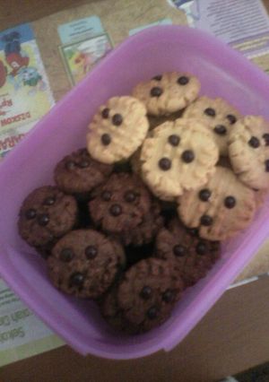 Foto resep Cookies coklat keju sederhana