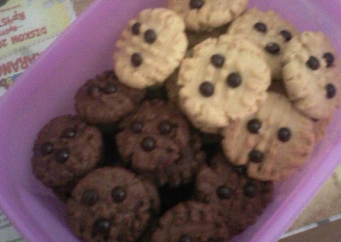 Cookies coklat keju sederhana