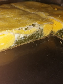 Una foto de Tarta de espinaca y acelga