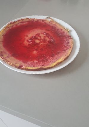 Una foto de Cheesecake de mora! Keto. Sin azúcar y sin gluten. 😁