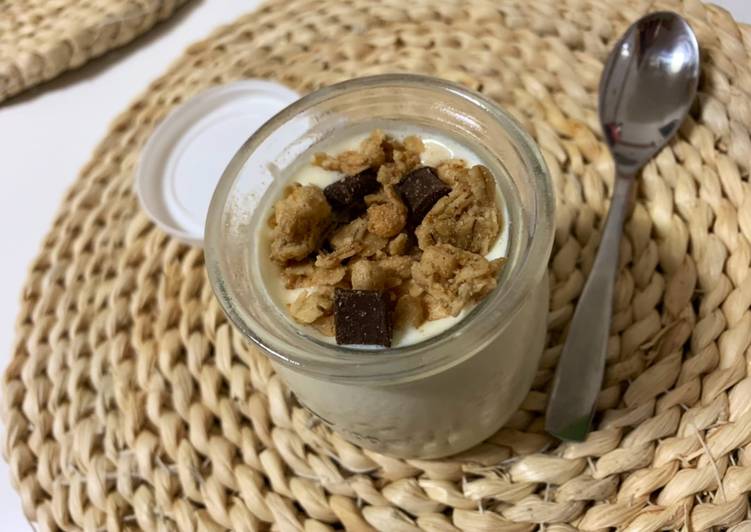 Yogurt de proteínas en yogurtera