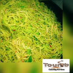 A picture of Simple fried spaghetti.