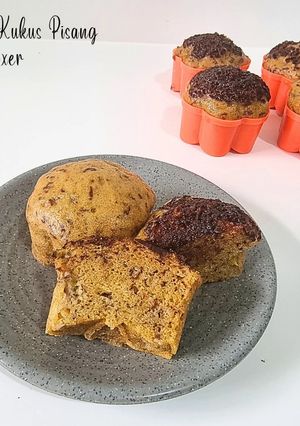 Foto resep Bolu Kukus Pisang, No Mixer