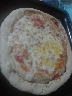 Una foto de Pizza rellena fácil