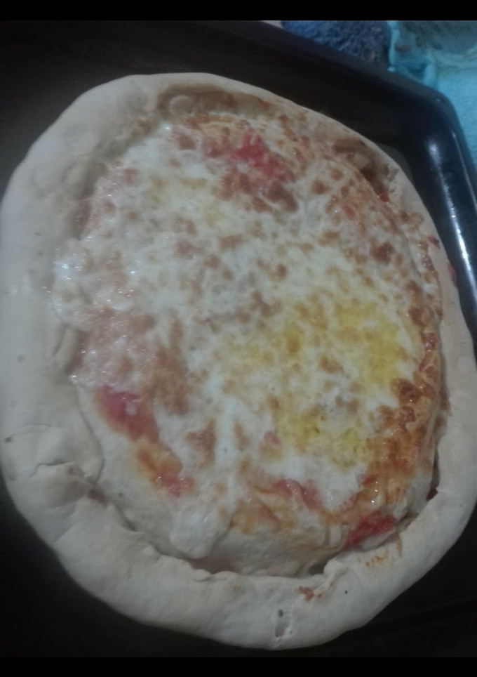 Una foto de Pizza rellena fácil