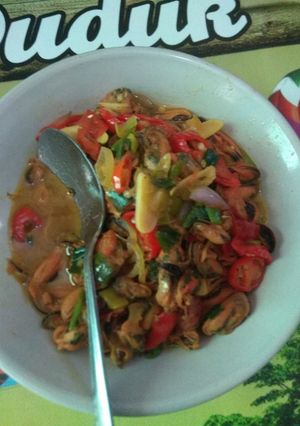 Foto resep Tumis kerang kupas