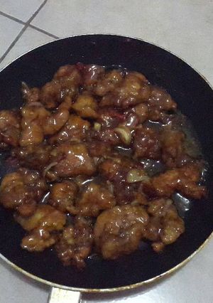 Foto resep Ayam Goreng Tepung Saus Tiram