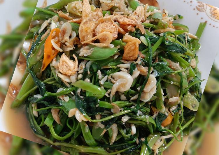 Resep Tumis Kangkung Ebi 🦐 yang Sempurna
