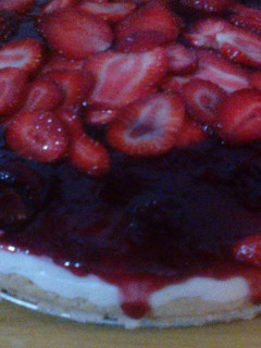 Una foto de Cheesecake cítrico