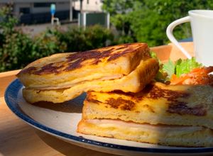 Foto resep Savoury Cheese Melt & Ham French Toast