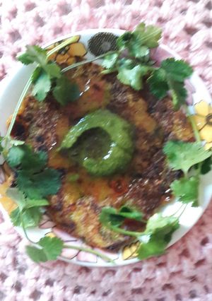A picture of Bread uttapam.