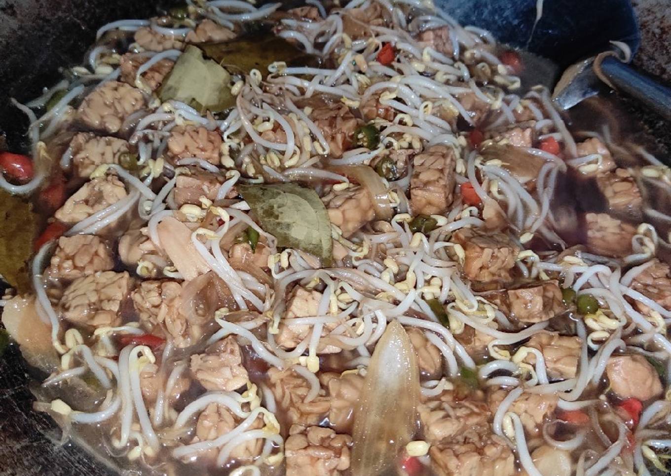 Tumis Tempe Toge