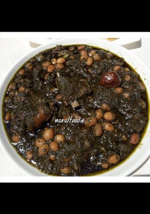 عکسی از دستور قورمه سبزی