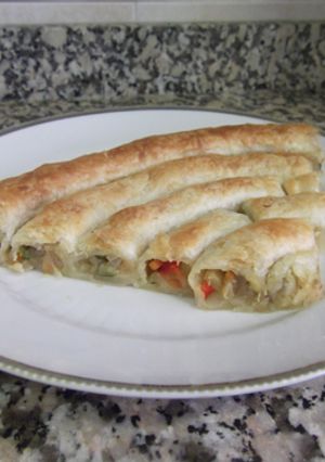Foto principal de Hojaldre relleno de verduras