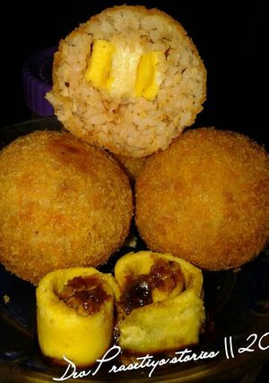 Foto resep Cheesy Egg Arancini #SarapanSimpleBernutrisi5