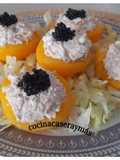 Melocotones rellenos