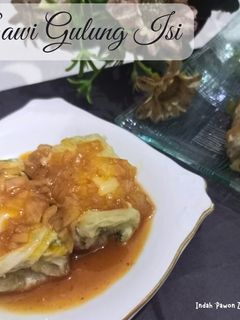 Foto resep Sawi Gulung Isi