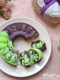 Foto resep Bolu Kukus Ketan Hitam Pandan