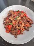 Dendeng Sapi Balado Basah