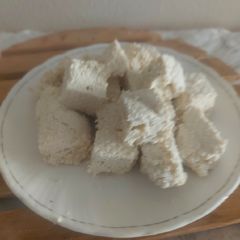 A picture of Soya bean paneer.