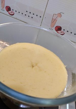A picture of Microwave orange cake.