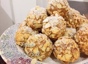 Foto resep Sweet Potato Almonds Ball