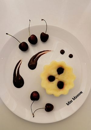 عکسی از دستور کاپ کیک گیلاس