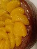 Schoko-Zitrus-Kuchen mit Mandarinen