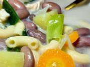 Gambar makroni kuah susu