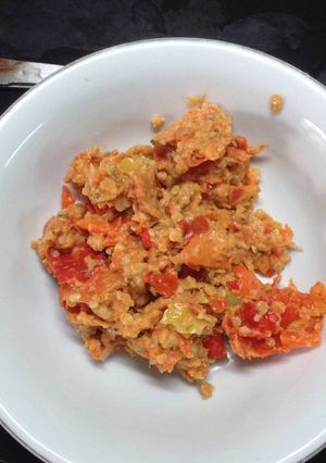 Foto resep Sambal kemiri soto daging