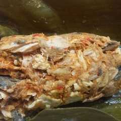 A picture of Pepes Tongkol Suwir Pedas.