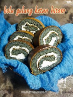 Foto resep Bolu gulung ketan hitam