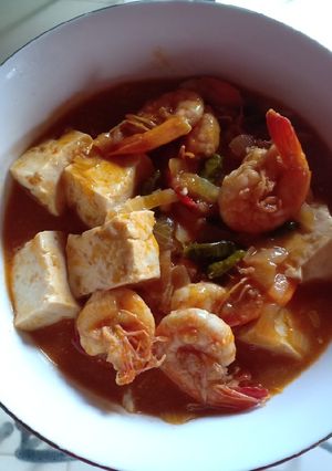 Foto resep Tahu udang asam manis