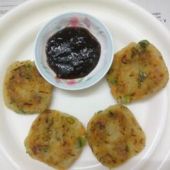 A picture of Brown rice flakes cutlets.