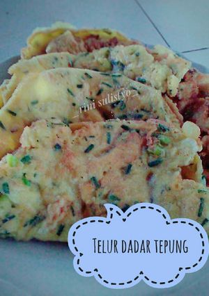 Foto resep Telur dadar tepung