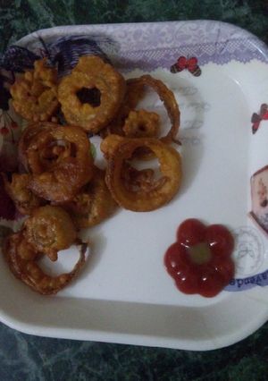 A picture of Onion rings.
