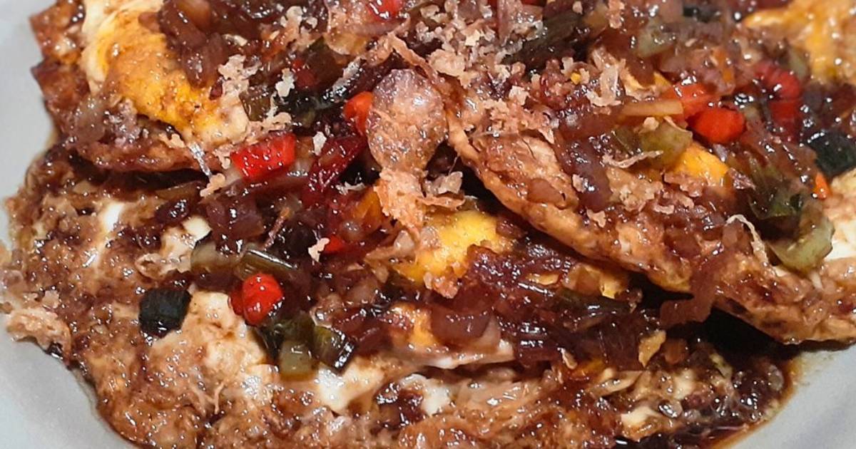 Resep Telur Ceplok Kecap Pedas Paling Mudah dan Enak