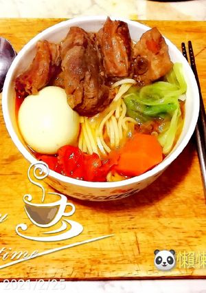 🍜蕃茄紅燒牛肉麵🍜 的食譜成品照片