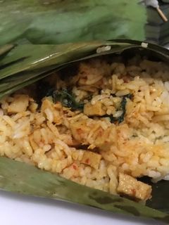 Foto resep 29. Nasi Bakar Ayam Suwir Bumbu Bali