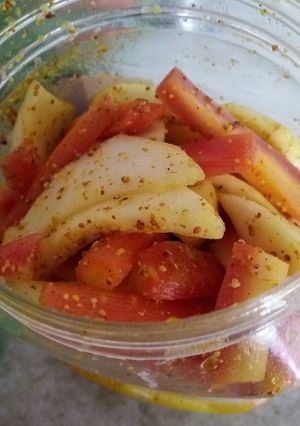 गाजर शलगम का इंस्टेंट आचार (Gajar shalgam ka instant achar recipe in hindi) रेसिपी मुख्य फोटो