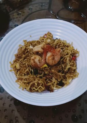 Foto resep Mie Tumis Udang