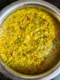 Gluten-free Pongal { Jawar + Moong + Rice }