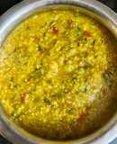 Gluten-free Pongal { Jawar + Moong + Rice }