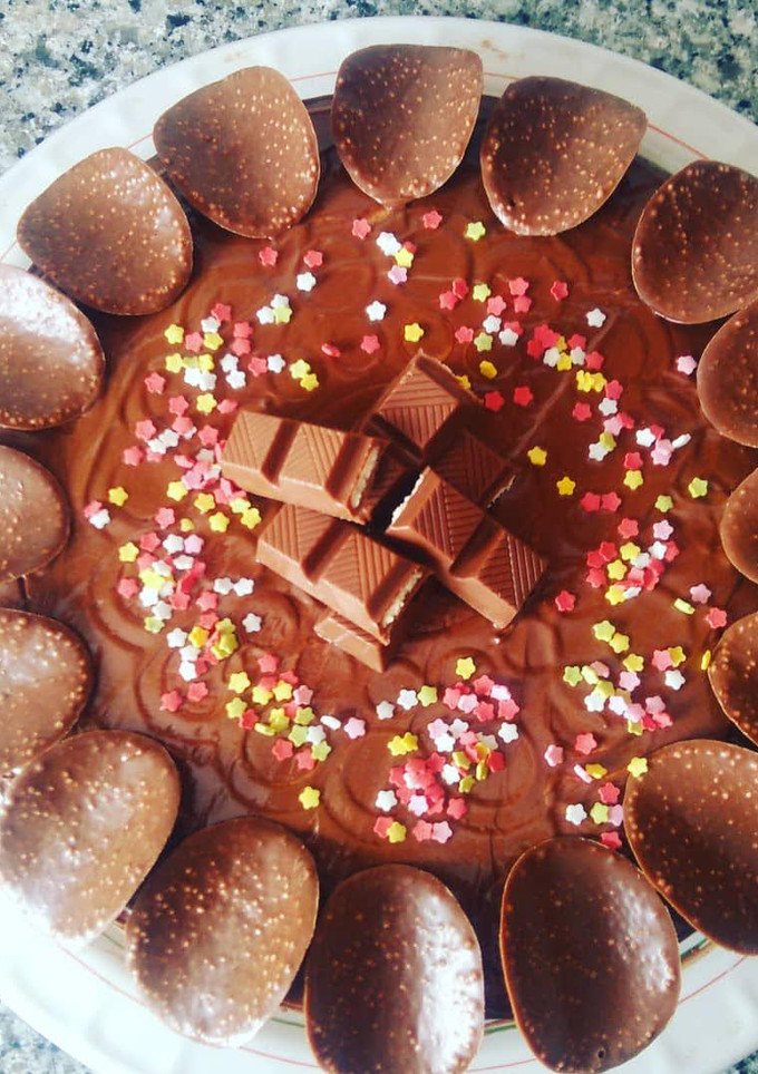 Una foto de Tarta de obleas
