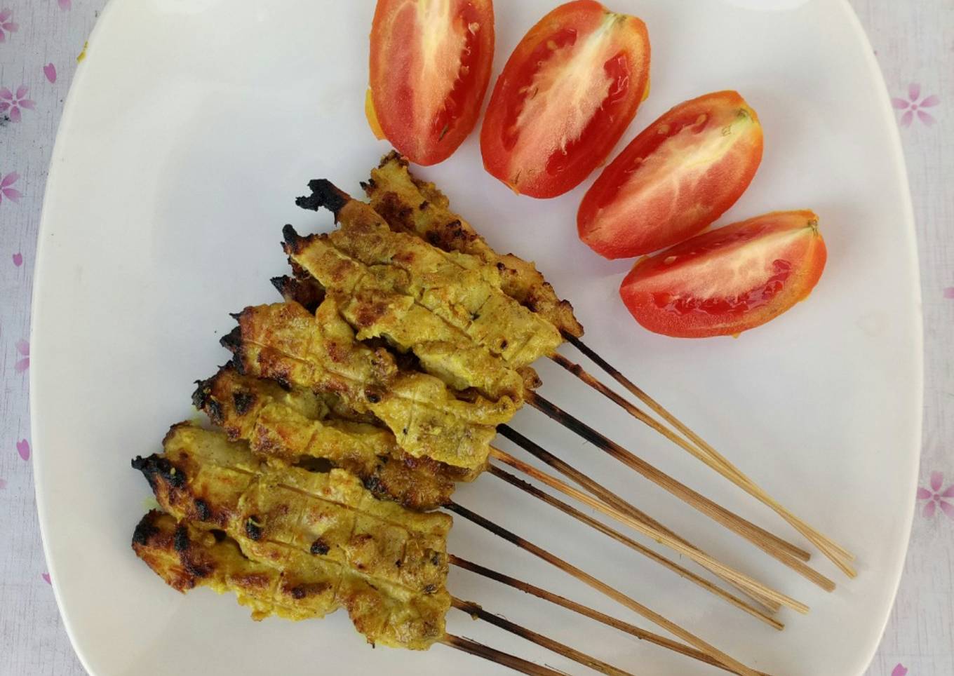 Sate Ayam Bumbu Kari