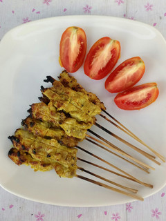 Foto resep Sate Ayam Bumbu Kari
