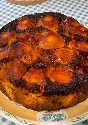Une photo de Gâteau aux coings façon tatin