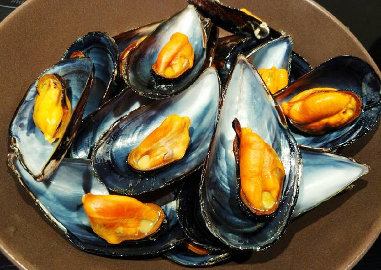 Mejillones al vapor