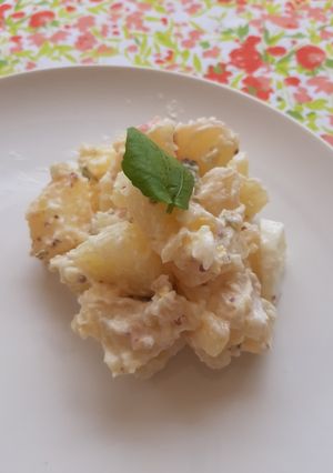 Una foto de Papas mayo