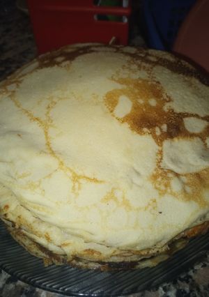 Una foto de Masa de panqueques